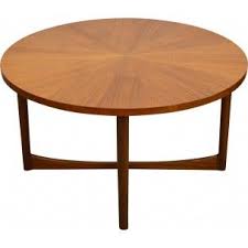 Mid Century Teak Sunburst Coffee Table By Mcintosh 1960s Table Teak Design