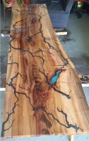 If you've ever thought about making a tree stump table, fall is a good time to actually do it. Custom Live Edge Lichtenberg Slabs Resin Table 47 Bar Top Buffets Side Tables Gumtree Australia Maroochydore Area Bli Bli 1239852426