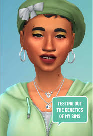 Exploring Sims Genetics: Nyomi and Jalal's Child
