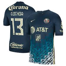 Marcos bishop 01 de agosto 2021 · 07:38 hs Guillermo Ochoa Club America Nike 2021 22 Away Breathe Stadium Replica Player Jersey Navy