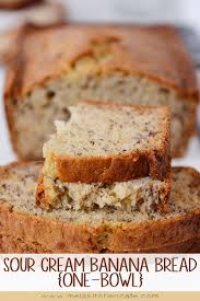 Bisquick Banana Nut Bread With Sour Cream Sour Cream Banana Bread Recipe With Images Sour Cream Banana Bread Best Banana Bread Moist Banana Bread