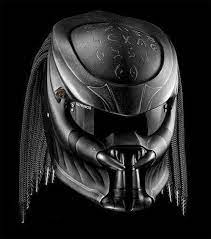 Predator Helmet Street Fighter Style Black Predator Helmet Motorcycle Helmets Motorcycle Style