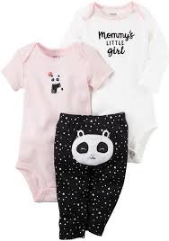 carters little baby basics girl turn me around set infant