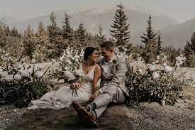 Tucked away in the mountains and surrounded by saguaros, the ritz carlton at dove mountain is a beautiful choice for a wedding venue that shows the best of tucson's scenery. This Intimate Whistler Mountain Wedding Took A Turn For The Adventurous With A Post Ceremony Helicopter Ride Junebug Weddings