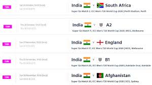 t20 world cup 2020 schedule icc announces fixtures for