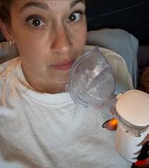 I'm home and in bed! Scheduled breathing treatments till this goes away. My  asthma is awful right now and mix that with bronchitis. No antibiotics  needed as of now, just a steroid