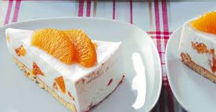 Orangen Quark Torte Rezept Sommer Torte Portionsgrosse Torten