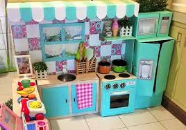 Cara membuat kabinet dapur konkrit sendiri furniturumah. Cara Cara Ibu Ini Buat Sendiri Dapur Permainan Anaknya Guna Kotak Kadbod Terpakai