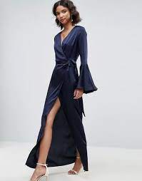Maxi Dresses For Wedding Guests Dress For The Wedding Maxi Dress Blue Long Sleeve Maxi Dress Maxi Dress Wedding