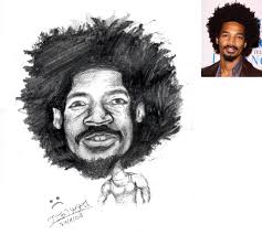 Eddie Steeples Caricature by J-a-z-z-z