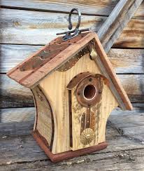 Unique Barnwood Birdhouse Reclaimed Recycled Handmade Wedding Birthday Gift 1821 Kus Evi Kus Yuvalari Ahsap Isleri Ve Bahcecilik