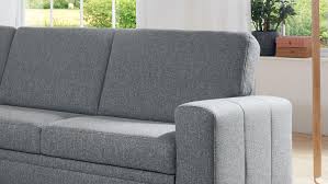 2 sitzer sofa in creme federkern. Ecksofa Cleveland L Sofa Stoff Steel Grau Federkern