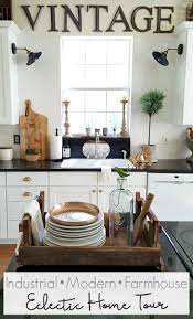 eclectic collected vintage modern home