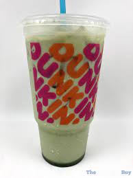 Review Dunkin Blueberry Iced Matcha Latte The Impulsive Buy