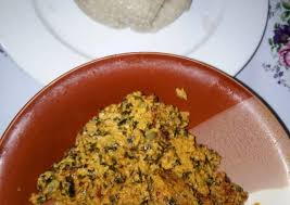 But i tend to like this best with sweet. Authentic Egusi Soup With White Garri Eba Recipe Quick To Make Egusi Soup With White Garri Eba How To Make Rezepteyummy