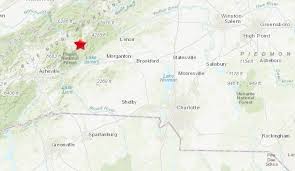 2 0 Magnitude Earthquake Just Hit North Carolina About 70 Miles North West Of Charlotte