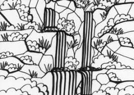 Top 10 free printable volcano coloring pages online. Waterfall Coloring Pages Coloring4free Com