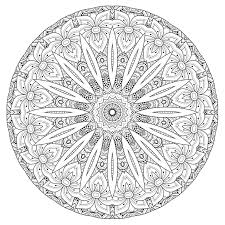 Start your free printable christmas mandala download now! Christmas Coloring Pages