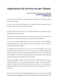 Importance Of Mirrors As Per Vaastu Mirror Words House Plan With Loft Mirror