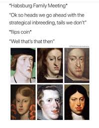 550 x 897 jpeg 73 кб. Habsburg Family Meeting Ok So Heads We Go Ahead With The Strategical Inbreeding Tails We Don T Flips Coin Well That S That Then Family Meme On Me Me