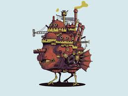 As i started writing about sophie from howl's moving castle, i suddenly realized i was doing a great disservice by not analyzing screencap gallery for howl's moving castle (2004) (1080p bluray, studio ghibli). Moving Castle Designs Themes Templates And Downloadable Graphic Elements On Dribbble