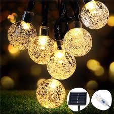 They can be placed on a counter, hung on a porch hook or tree branch. Buy Solar Usb Dual Use Indoor And Outdoor 8 Mode Bubble Ball String Lights At Affordable Prices Free Shipping Real Reviews With Photos Joom