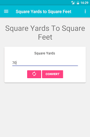 To convert square feet to square yards, multiply the square foot value by 0.111111 or divide by 9. Square Yards To Square Feet For Android Apk Download