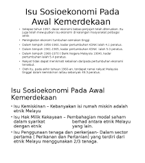 Check spelling or type a new query. Isu Sosioekonomi Pada Awal Kemerdekaan