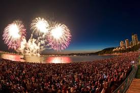 English Bay Festival Of Lights Team Canada Fireworks Celebration Of Lights Vancouver Family Resort Vacations