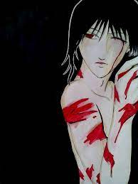 Trying to pick the hottest anime there are two piercings in his left ear. Manga Boy Black Hair Red Eyes Vampire By Miriam77cissy On Deviantart