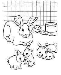 Drawn Rabbit Baby Animal Pencil And In Color Drawn Rabbit Baby Animal Bunny Coloring Pages Animal Coloring Pages Rabbit Colors