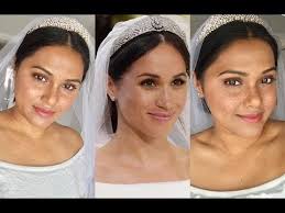 Meghan markle's longtime makeup artist, spencer barnes, is on 'spilling the royal tea' with a tutorial on the makeu p meghan might wear on her royal wedding day. Meghan Markle Inspired Wedding Makeup Look Royal Wedding Wedding Makeup Look Youtube