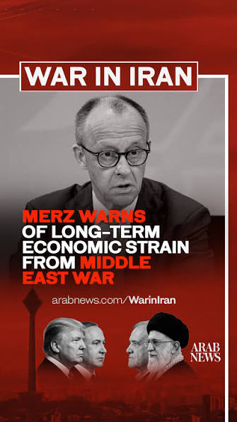 #WATCH: Friedrich Merz warns that Germany’s economy will continue to feel  the effects of an energy shock caused by the Middle East war for an  extended period
