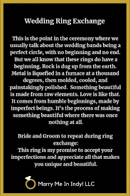 Secular Wedding Ring Exchange Scripts And Pdf S Wedding Ceremony Pro Weddingrings Wedding Ring Exchange Secular Wedding 14k Rose Gold Wedding Band