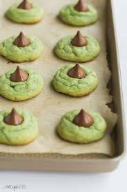 Try these colourful meringue kisses, a christmas baking recipe that's great fun for kids. Mint Hershey Kiss Cookies Recipe Video The Recipe Rebel
