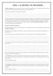 Fichas De Historia 1 2 3 Y 4 Concepto De Ciencia Concepto De Historia Ensenanza De La Historia