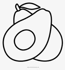 Maybe you would like to learn more about one of these? Avocado Coloring Page Dibujos Faciles De Aguacate Hd Png Download Kindpng