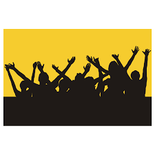 Vector For Free Use Hands Up Silhouettes Vector Free Illustration Vector Illustration