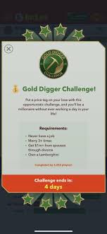 Bitlife Gold Digger Challenge Bitlife Gold Digger Challenge Guide How To Complete The Gold Digger Challenge Level Winner