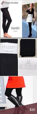 Laundry Footless Fleece Lined Tights 2 Pair Pack Laundry By