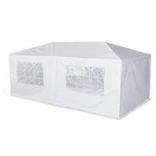 Alice S Garden Tente De Reception 3 X 6 M Aginum Blanc A Utiliser Comme Pavillon Pergola Chapiteau Ou Tonnelle En 2020 Tente Reception Pergola Tonnelle