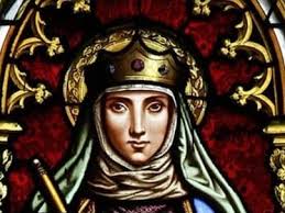 St. Bathilde 626-680/685 Bathilde, Anglo-Saxon born but captured by Danish  raiders and taken as a slave-girl to Gaul where she was placed to serve in  the in the household of the mayor