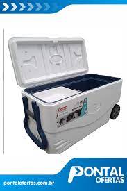Caixa Termica Marine 82 Qt Com Rodas Offshore Pro Series Coleman Branco Cozinha De Acampamento Caixa Termica Acampamento