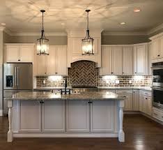 I Can T Decide On Darker Brick Like This Or The Lighter Like The Others I Ve Saved A Home Decor Kitchen Kitchen Lighting Remodel Kitchen Decor