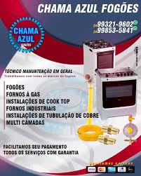 Chama Azul Conserto de Fogões e Instalação de Gás