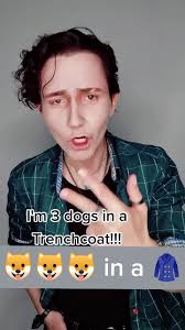 🐕🐕🐕 in a 🧥 for the record: I'm enby but I prefer he/him 😅 #enby  #theythem #transphobia #enbyphobia #nonbinary #lgbtq