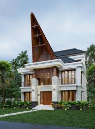 Desain Rumah Unik 3 Lantai Bapak Pong Gaby Di Toraja Utara Sulawesi Selatan