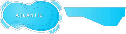 Atlantic pool products 0/0 by northern lights recreation co. Atlantic 8 Depth Fiberglass Swimming Pools Tallman Pools