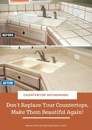 refinish countertops, tile countertops