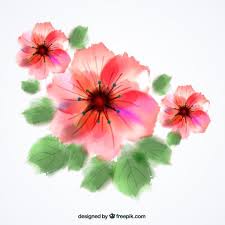Watercolor flowers design resources · high quality aesthetic backgrounds and wallpapers, vector illustrations, photos, pngs, mockups, templates and art. Watercolor Flowers Free Vector